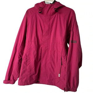 Vans women’s snowboard jacket dark pink winter ski weather warm winter outdoor L